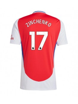 Arsenal Oleksandr Zinchenko #17 Heimtrikot 2024-25 Kurzarm